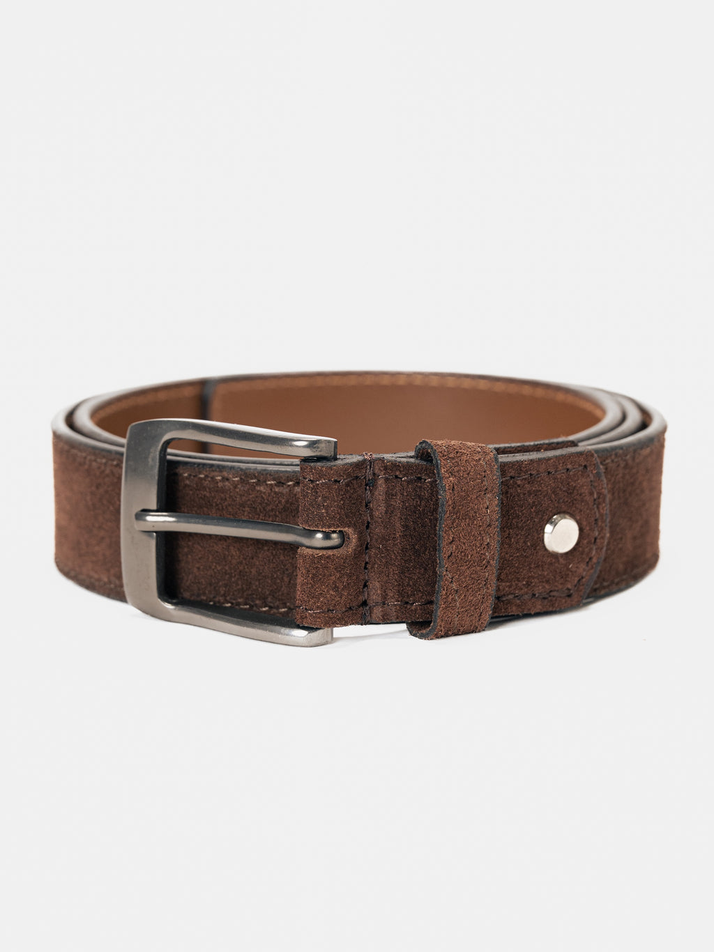 The Espresso Suede Belt