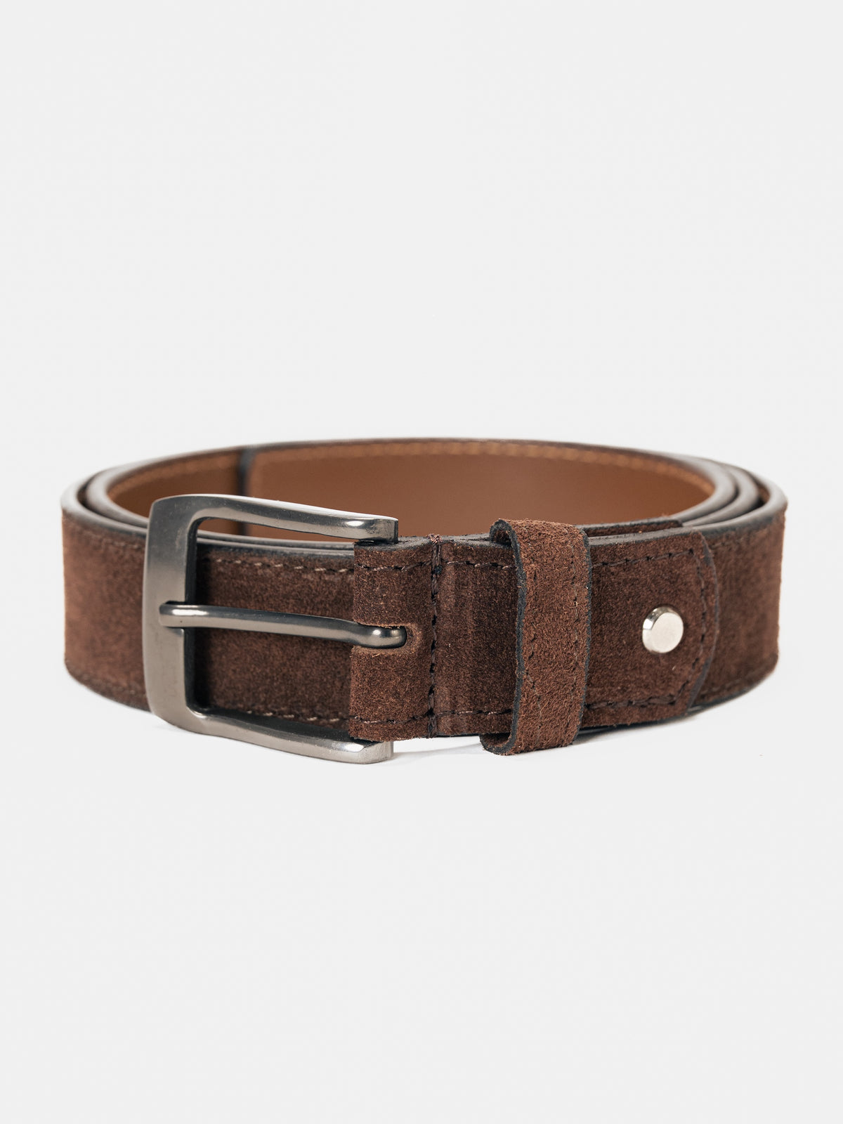 The Espresso Suede Belt