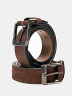 The Espresso Suede Belt