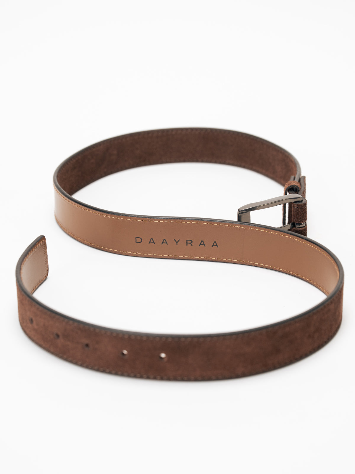 The Espresso Suede Belt