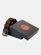 The Espresso Suede Belt