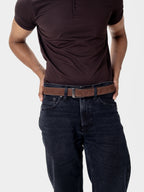 The Espresso Suede Belt