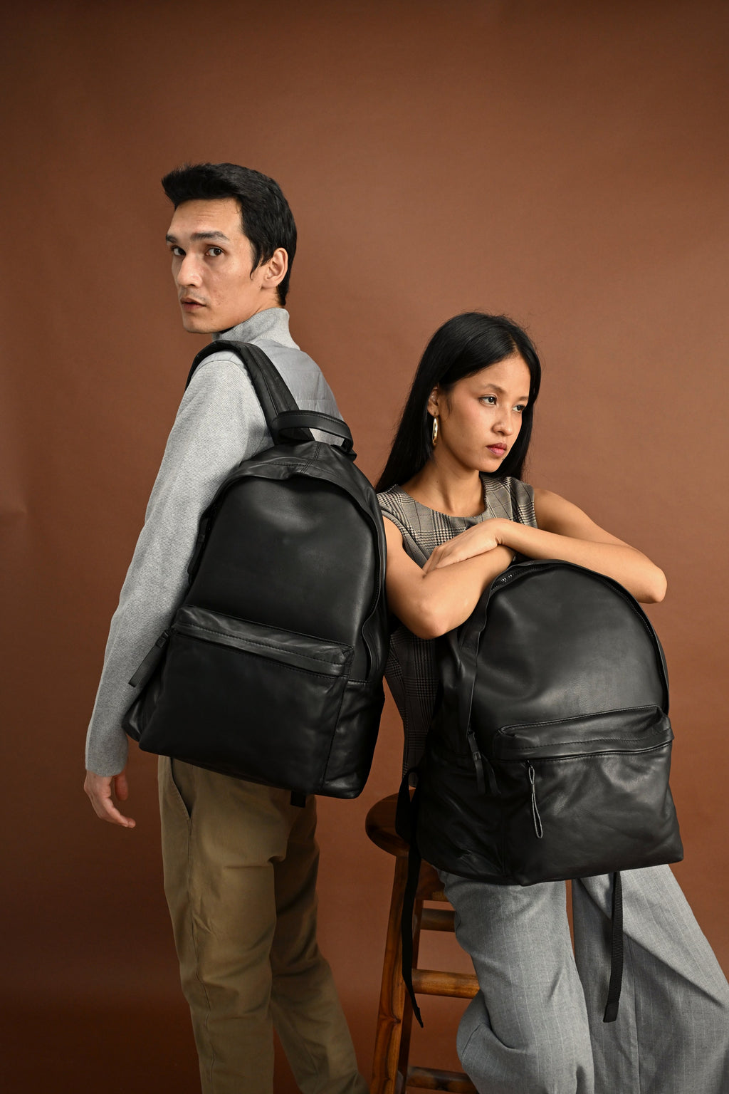 The Rover Leather Backpack