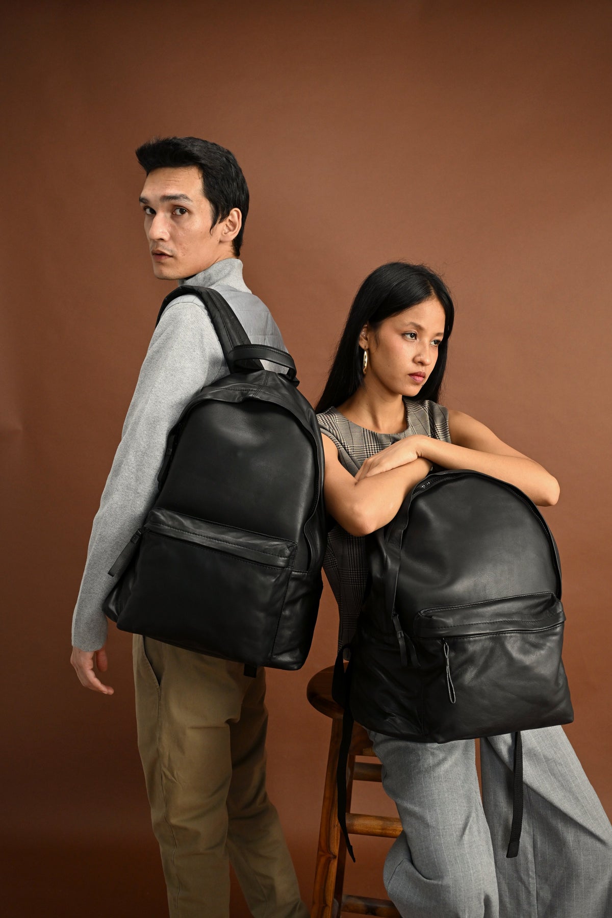 The Rover Leather Backpack