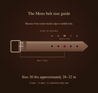 The Espresso Suede Belt